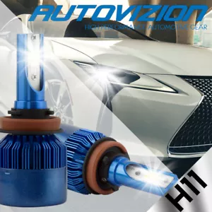 AUTOVIZION LED HID Headlight Conversion kit H11 6000K for 2008-2010 Saturn Vue - Picture 1 of 1