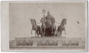 Braunschweiger Quadriga. Orig.-CdV-Photo um 1880 - Picture 1 of 3