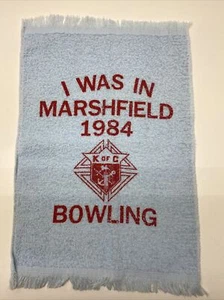 1984 Vintage K of C Marshfield, WI Bowling Made in the U.S. - Picture 1 of 3