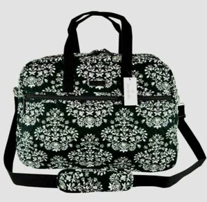 Vera Bradley Duffle Bag Travel Traveler Medium Chandelier Cotton $118 Women's - Picture 1 of 6