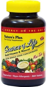 SOURCE OF LIFE VON NATURES PLUS, MINITABLETTEN 360 STK - Bild 1 von 1