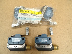 4 Stk. Panasonic AZH2344CEJ Endschalter 125 V/AC 0.1 A Rollenhebel tastend IP67 - Bild 1 von 6