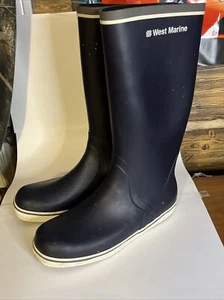 West Marine boots WM tall sea boot women's size 10 used good condition clean - Picture 1 of 12