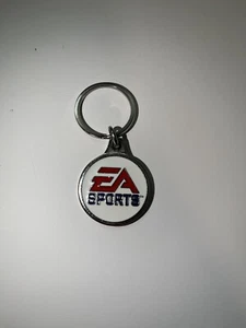 Red White Blue EA Sports Logo Keychain RARE 4cm - Bild 1 von 4