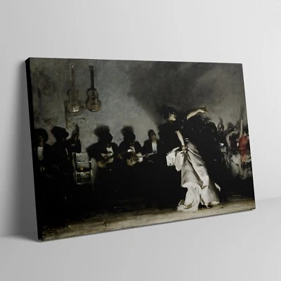 Jaleo, Spanish Dancer, 1882, John Singer Sargent, Canvas Wrap Wall Art Print - Image 1 of 4