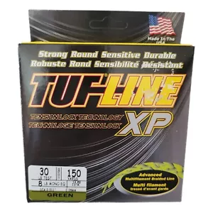 TUF-Line XP Green 30 lb Test 150 yards Multifilament Braid Fishing Line XP30-150 - Picture 1 of 2
