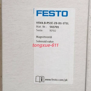 New Festo VSVA-B-P53E-ZD-D1-1T1L 543701 solenoid valve Via FedEx or DHL - Picture 1 of 1