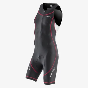 Orca Mens Core Equip Racesuit - Triathlon Suit - Black/Red - Small - Picture 1 of 2