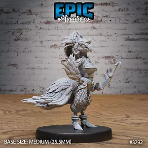 Parrot Bird Folk Female A | Epic Miniatures | RPG Wargaming 3D Printed Miniature - Picture 1 of 2