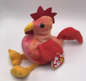 Ty Beanie Babies Strut the Rooster 1996 #3 - Imagen 1 de 2