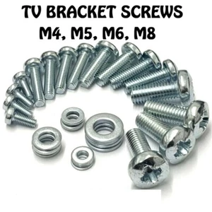 SOPORTE DE MONTAJE EN PARED ARANDELAS TORNILLOS PARA TV DE PANTALLA PLANA DE PLASMA LCD LED PHILIPS - Imagen 1 de 1