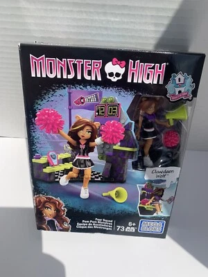 NIB Mega Bloks Monster High Fear Squad Clawdeen Wolf Mattel 2015 - Image 1 of 4