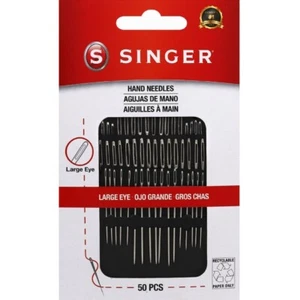 Big Eye Needles | Hand Sewing Needles | Assorted Sizes | Singer - Picture 1 of 2