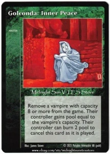 Golconda: Inner Peace Shadows of Berlin V:TES VTES Vampire CCG - Imagen 1 de 1