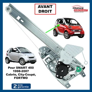 Front Right Window Lift for Smart Fortwo City Cabriolet 450 C0002702V001000000 - Picture 1 of 9
