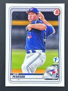 NATE PEARSON 2020 Bowman 1st Edition #BFE-124 Toronto Blue Jays - Picture 1 of 2