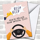 Hands Hold The Steering Wheel New Driver You Passed Personalised Card