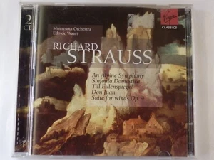 Richard Strauss - Alpine Symph. etc - Edo De Waart / Minnesota Orch. - 2CDs - Picture 1 of 2