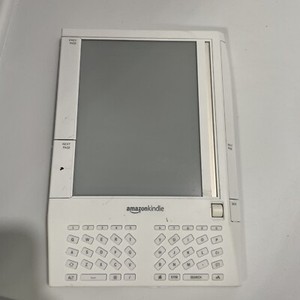 Amazon Kindle D00111 White 1st Gen  Keyboard eBook Reader (See Description)