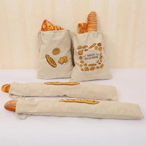 Neu Living Eco Leinen, Brotbeutel Lebensmittel Aufbewahrungstasche = - Bild 1 von 9