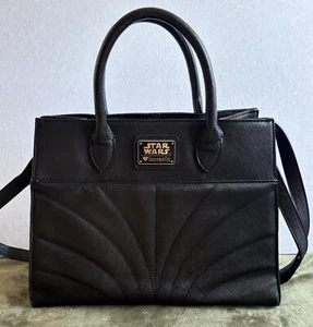 Disney Loungefly STAR WARS Handbag In Black W/ adjustable strap - Picture 1 of 12