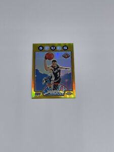 2008 George Hill Topps Chrome Gold Refractor #204 42/50 #A137