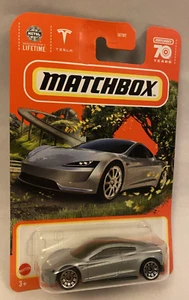 Tesla Roadster 1:64 silber von Matchbox (2022) - Bild 1 von 1