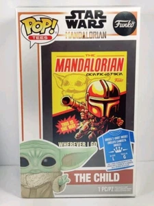 New FUNKO POP Star Wars Mandalorian THE CHILD Large T-SHIRT 2021 Grogu Sealed  - Picture 1 of 8
