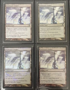Darksteel Citadel Foil MTG Card Set of 4 Play Condition - Picture 1 of 2