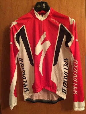 Specialized Short Sleeve Cycling Jersey Top Full Zip 3 Pockets U.S  Men Medium - Image 1 of 4