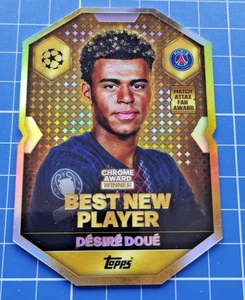 Chrome award winner DESIRE DOUE #CA2  15/99  - Topps Match Attax UEFA CL 2025/26 - Picture 1 of 3