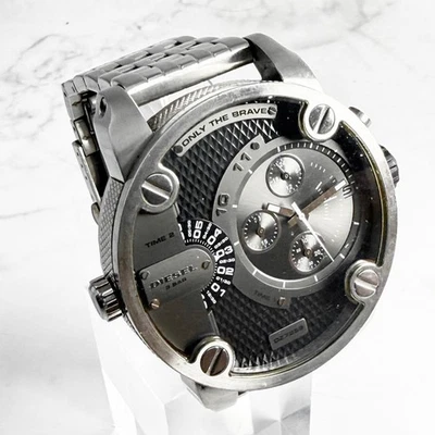 [Bateria nova] Relógio diesel limitado no exterior Little Daddy DZ-7259 Chrono - Imagem 1 de 4
