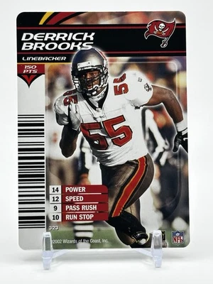 2002-03 NFL Showdown Derrick Brooks #323 Salón de la fama Foto 1 de 2