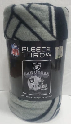 Las Vegas Raiders 50" por 60" Casco Polar Manta - NFL Foto 1 de 2