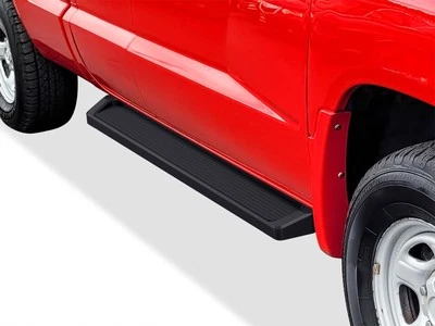 Pranchas de corrida iBoard 6 polegadas preto fosco ajuste 05-11 Dodge Dakota Club Cab - Imagem 1 de 4