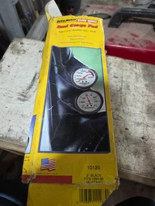 Autometer 10120 Mounting Solutions Dual Gauge Pod 94-02 Mustang 2 1/16" Blk - Picture 1 of 4