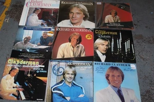 9 X Job Lot Bundle of RICHARD CLAYDERMAN Music 12' Vinyl LP Records - Q73 - Foto 1 di 5