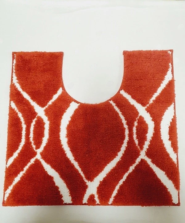 Badteppich orange 55x51cm Kleine Wolke  Gr.1 P454 - Bild 1 von 1