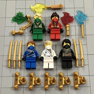 LEGO Ninjago Minifigure Rebooted Nindroid Ninja Lot Of 5 D3 2 - Image 1 of 2