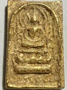 PHRA SOMDEJ LP RARO ANTIGUO AMULETO TAILANDÉS BUDA COLGANTE ÍDOLO ANTIGUO MÁGICO #487 D - Imagen 1 de 4