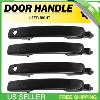 4x For 2005, 2007-2008 Nissan Maxima Exterior Door Handle Front Rear Left Right - Imagem 1 de 4