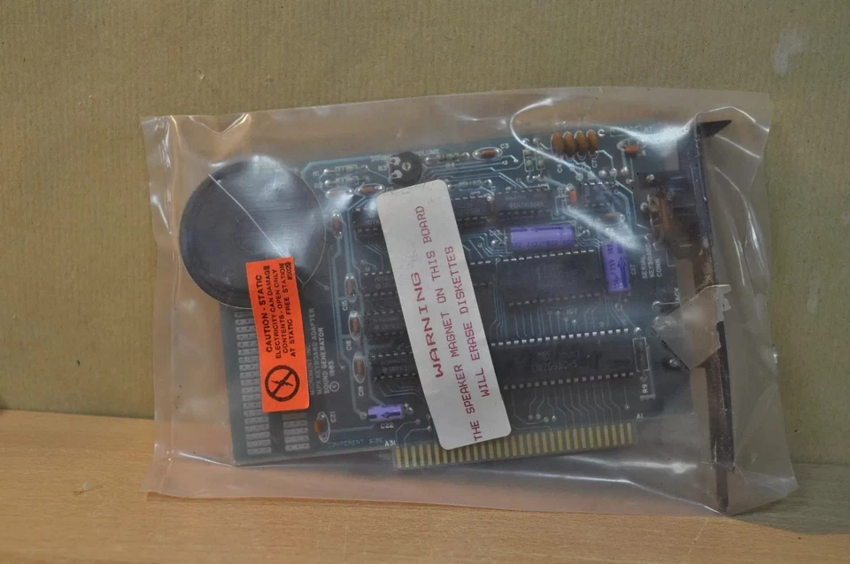 MICROMINT INC. MPX KEYBOARD ADAPTER SOUND GENERATOR 1983 year Card ! - Image 1 of 1
