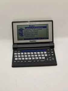 Franklin Larousse BFQ-475 Electronic Dictionary Translator French English OALD - Picture 1 of 5