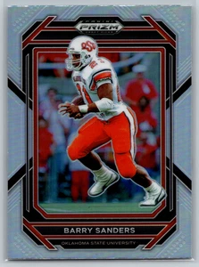 Barry Sanders 2023 Panini Prizm Draft Picks Silver Prizm #7 Oklahoma State - Picture 1 of 2