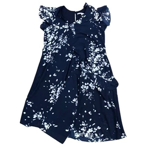 RACHEL ROY Ruffle Sleeve Dress XL Women's Flowy Blue - Picture 1 of 8
