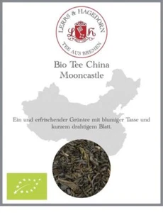 Organic China Mooncastle Tee 1 KG Gru ̈ Ntee With Floral Cup And Short Drahtigem - Imagen 1 de 3
