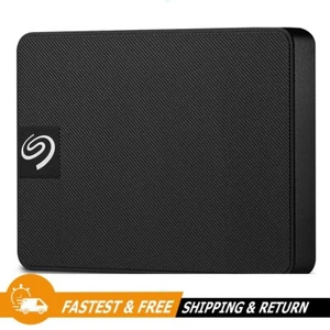 Seagate 1 TB Portable External Solid State Drive for PC and Mac STJD1000400 - Picture 1 of 6