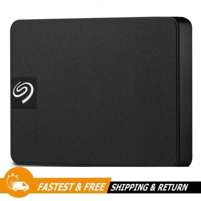 Seagate 1 TB Portable External Solid State Drive for PC and Mac STJD1000400 - Image 1 of 4