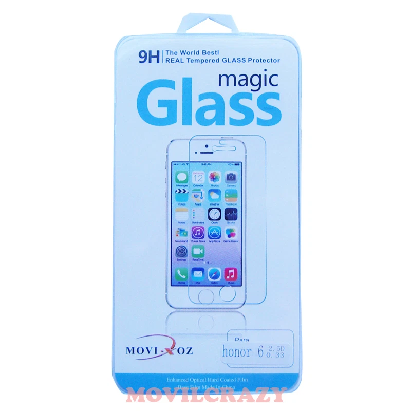 PELLICOLA PROTEZIONE SCHERMO IN VETRO TEMPERATO PER HUAWEI HONOR 6 0,33MM - Immagine 1 di 1