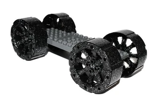 LEGO 4 x HUGE Cart Wheels + base for siege machine castle knight nexo - Picture 1 of 5